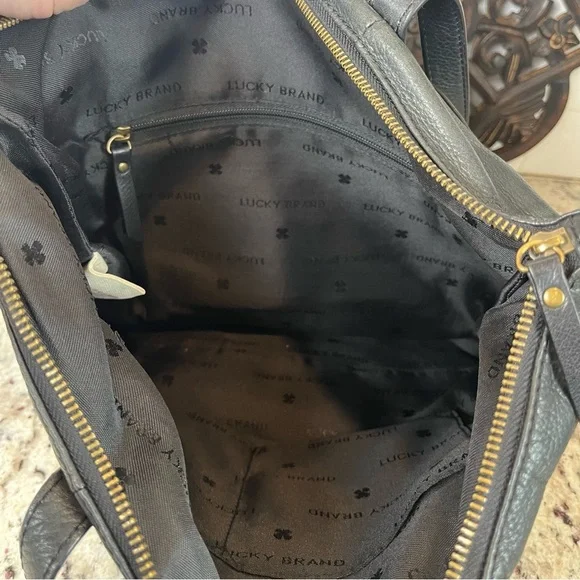 Lucky Brand Leather Tote Bag - Picture 11 of 13